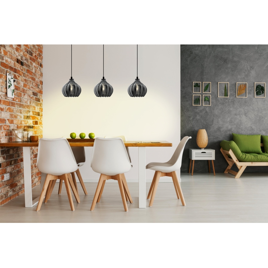 Eglo - Candelabro suspenso 3xE27/40W/230V