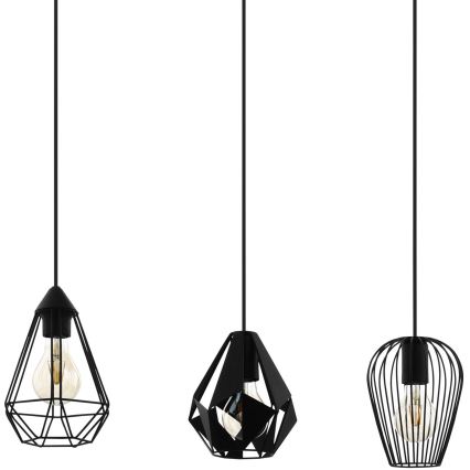 Eglo - Candelabro suspenso 3xE27/40W/230V
