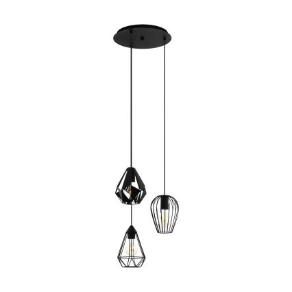 Eglo - Candelabro suspenso 3xE27/40W/230V