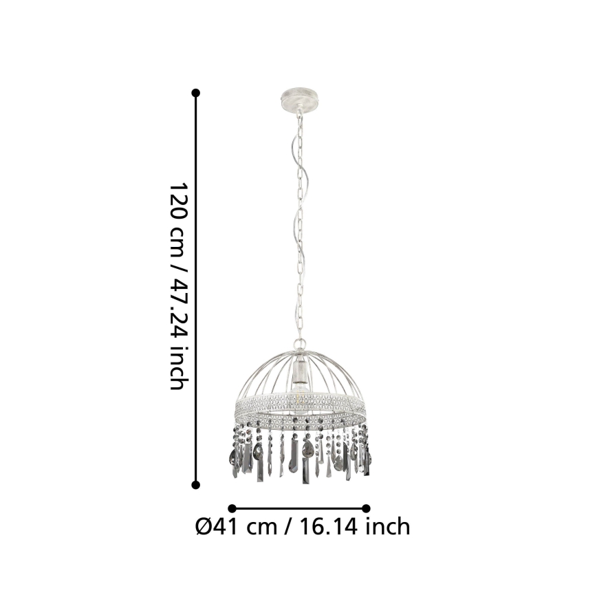Eglo - Candelabro num fio 1xE27/40W/230V