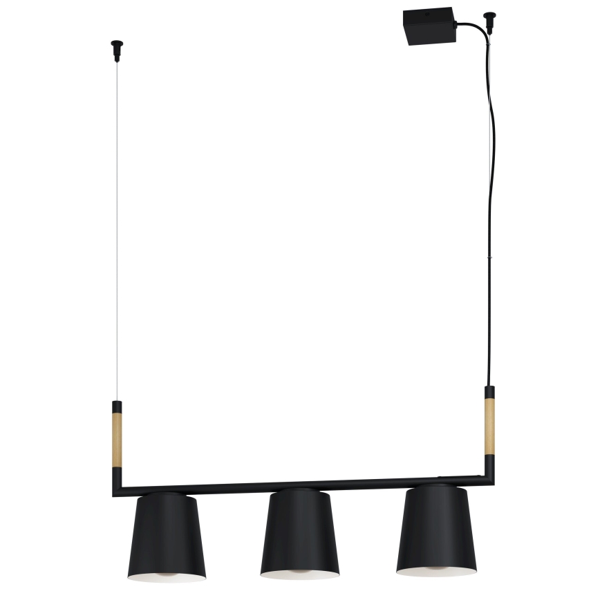 Eglo - Candelabro suspenso 3xE27/40W/230V