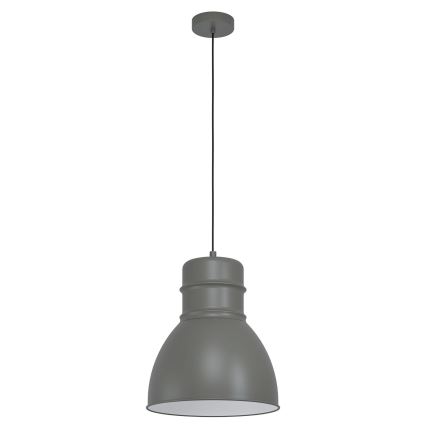 Eglo - Candelabro suspenso 1xE27/60W/230V cinzento