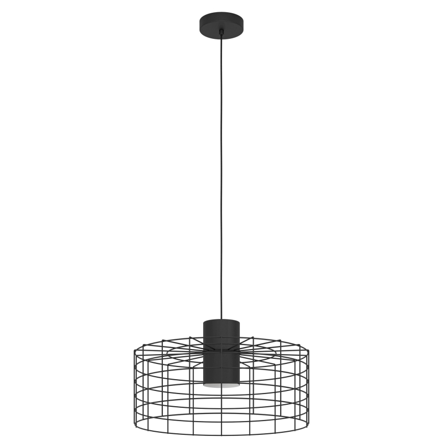 Eglo - Candelabro suspenso 1xE27/40W/230V d. 48 cm preto
