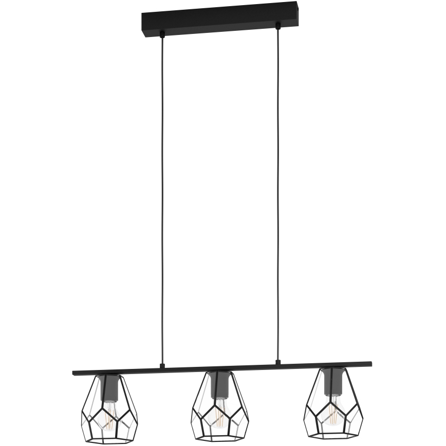 Eglo - Candelabro suspenso 3xE27/40W/230V