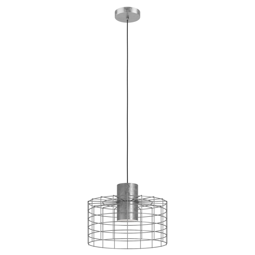 Eglo - Candelabro suspenso 1xE27/40W/230V d. 38 cm prateado