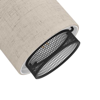 Eglo - Iluminação de parede 3xE14/40W/230V preto/bege