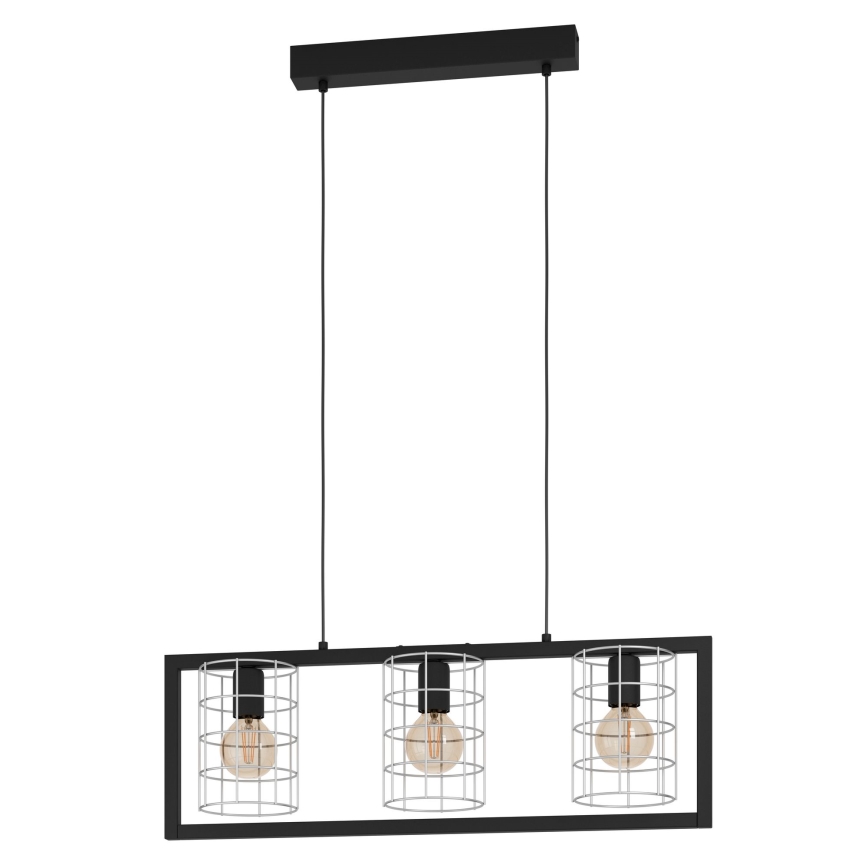 Eglo - Candelabro suspenso 3xE27/40W/230V