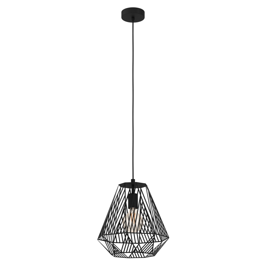 Eglo - Candelabro suspenso 1xE27/40W/230V preto
