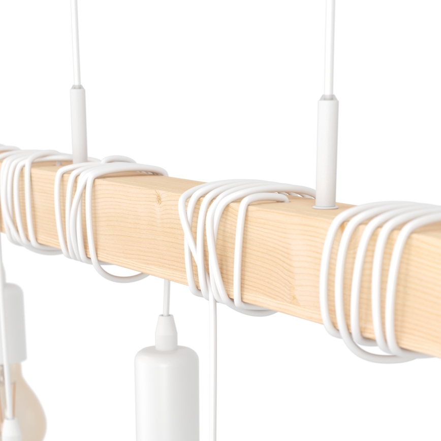 Eglo - Candeeiro suspenso TOWNSHEND 6xE27/60W/230V - FSC certificado