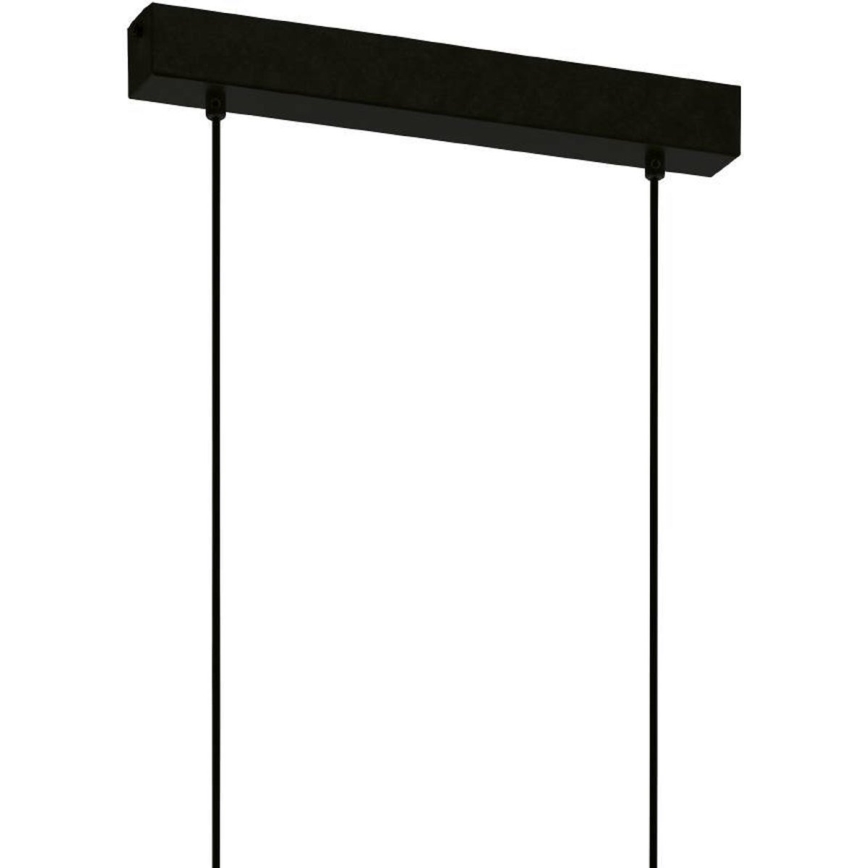 Eglo 43712 - Candeeiro suspenso TOWNSHEND 6xE27/60W/230V preto
