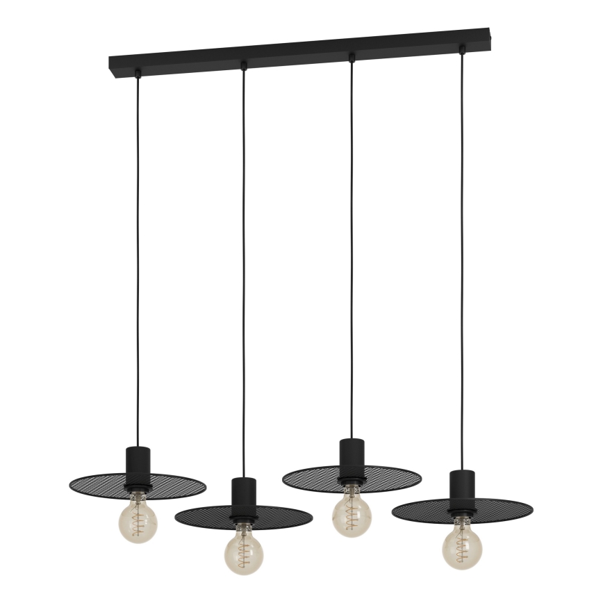 Eglo - Candeeiro suspenso 4xE27/40W/230V