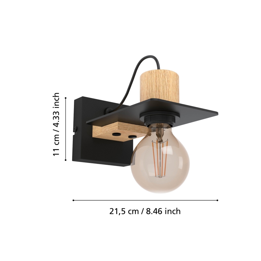Eglo - Iluminação de parede 1xE27/40W/230V