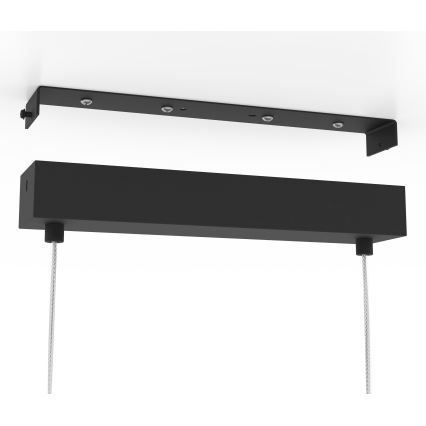 Eglo - Candelabro suspenso 4xE27/40W/230V