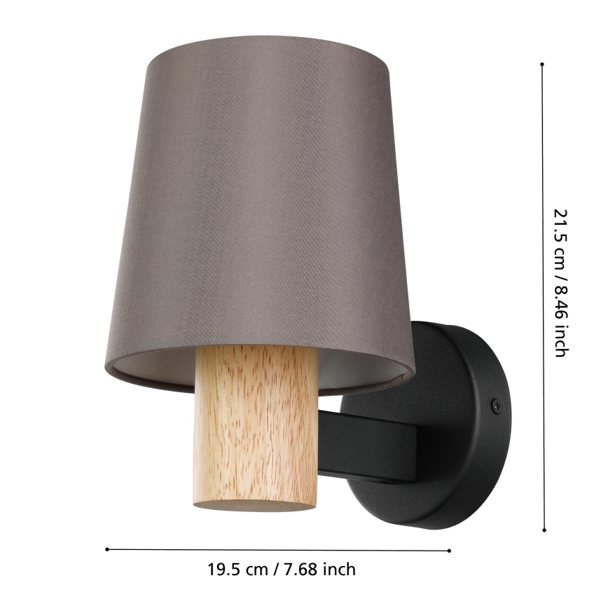 Eglo - Iluminação de parede 1xE27/40W/230V