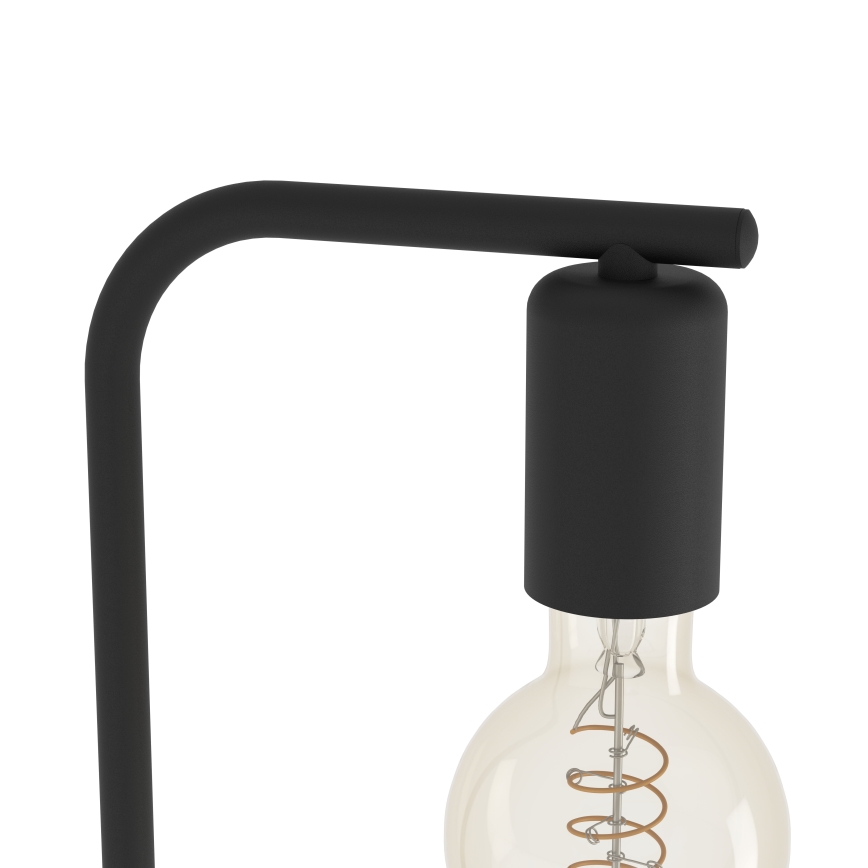 Eglo - Candeeiro de chão 1xE27/40W/230V preto