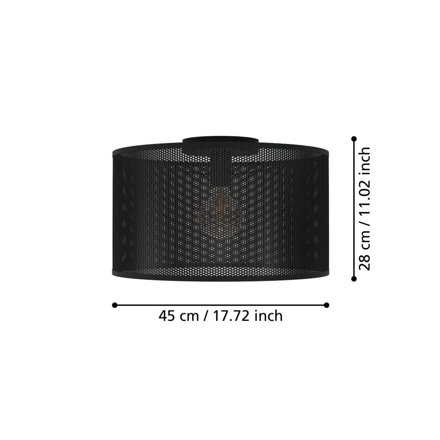 Eglo - Iluminação de teto 1xE27/40W/230V