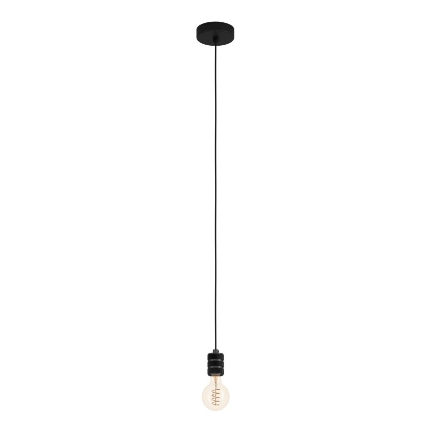 Eglo - Candelabro suspenso 1xE27/40W/230V preto