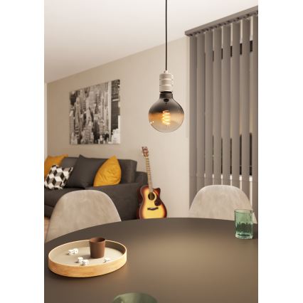 Eglo - Candelabro suspenso 1xE27/40W/230V cromado
