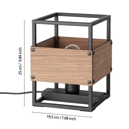 Eglo - Candeeiro de mesa 1xE27/40W/230V