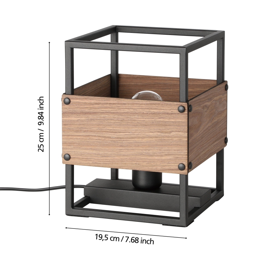 Eglo - Candeeiro de mesa 1xE27/40W/230V