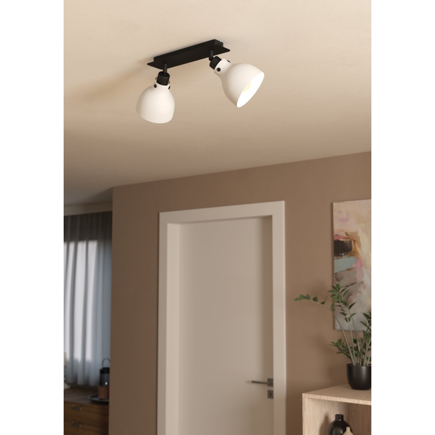 Eglo 43828 - Foco MATLOCK 2xE27/40W/230V