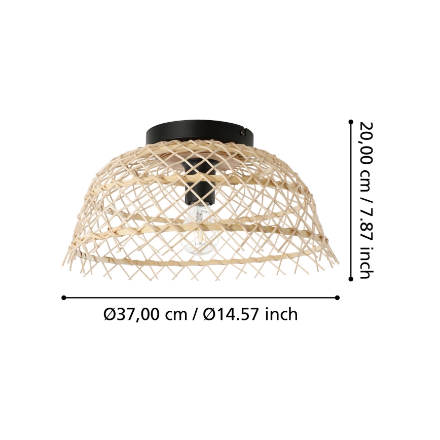 Eglo - Iluminação de teto 1xE27/40W/230V