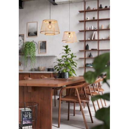 Eglo 43852 - Candeeiro suspenso HYKEHAM 1xE27/40W/230V