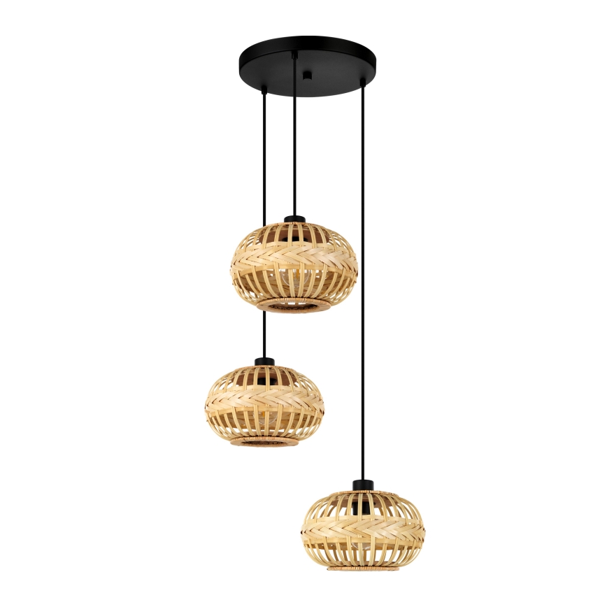 Eglo - Candelabro suspenso 3xE27/40W/230V diâmetro 48 cm