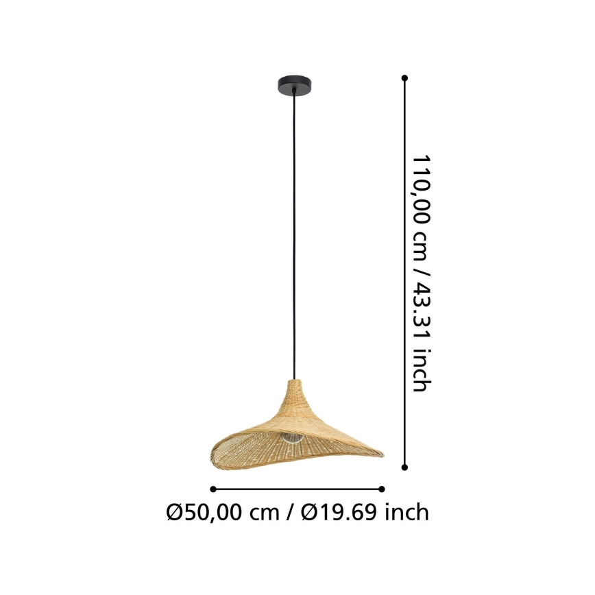 Eglo - Candelabro suspenso 1xE27/40W/230V