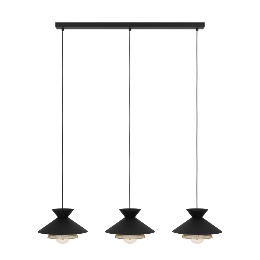 Eglo - Candelabro suspenso 3xE27/40W/230V