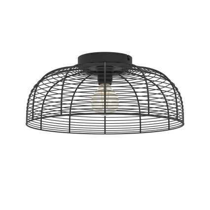 Eglo - Iluminação de teto 1xE27/40W/230V preto