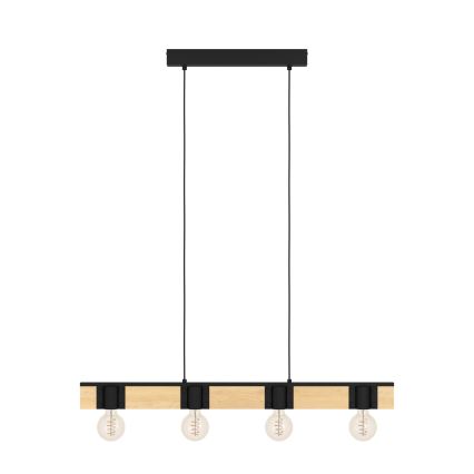 Eglo - Candelabro suspenso 4xE27/40W/230V