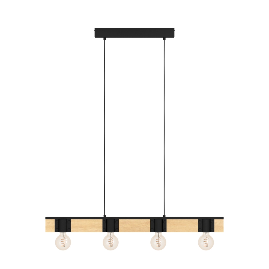 Eglo - Candelabro suspenso 4xE27/40W/230V