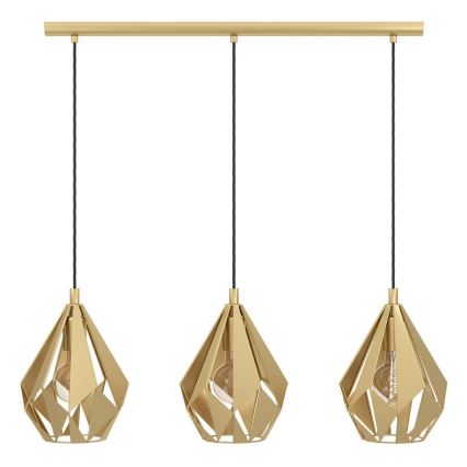 Eglo - Candelabro suspenso 3xE27/60W/230V