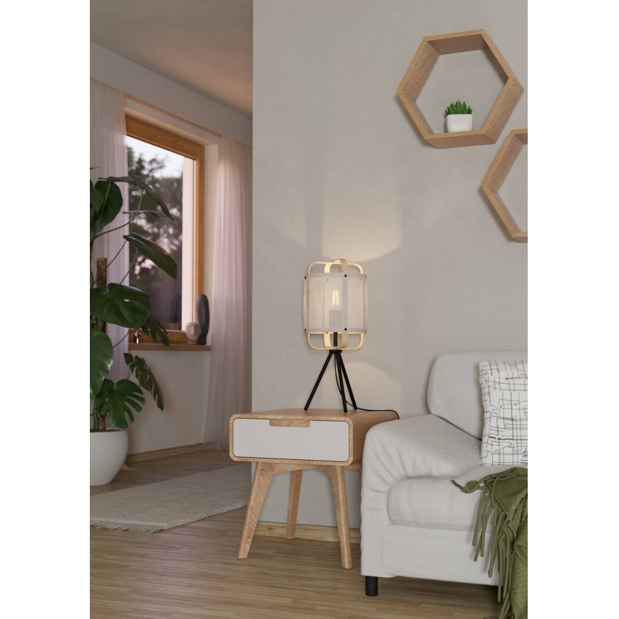 Eglo - Candeeiro de mesa 1xE27/40W/230V