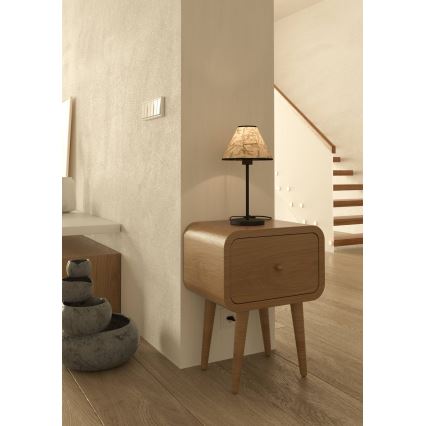 Eglo - Candeeiro de mesa 1xE27/25W/230V