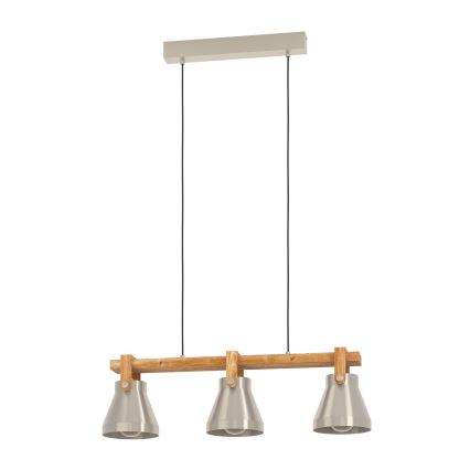 Eglo - Candelabro suspenso 3xE27/40W/230V