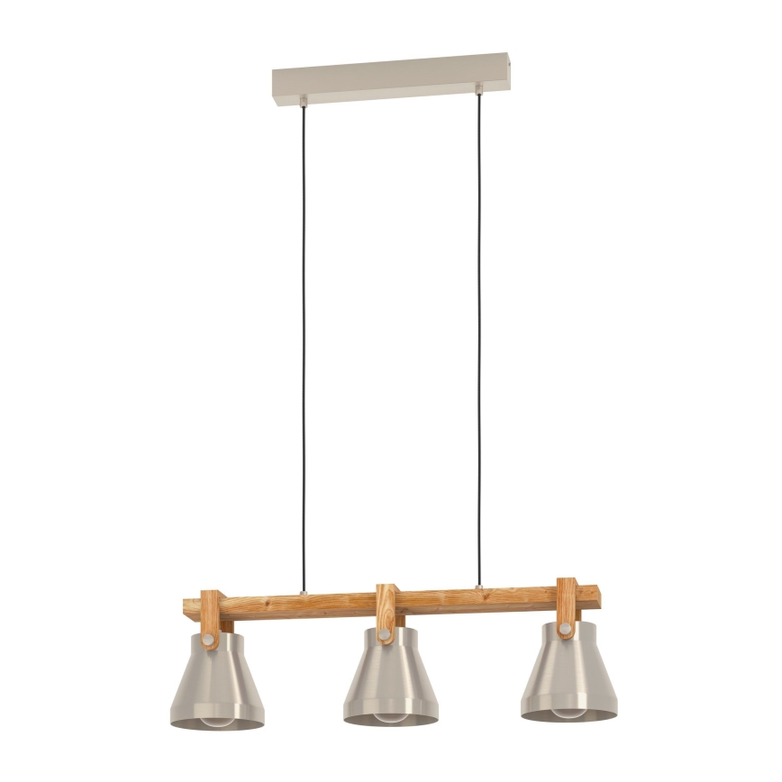 Eglo - Candelabro suspenso 3xE27/40W/230V