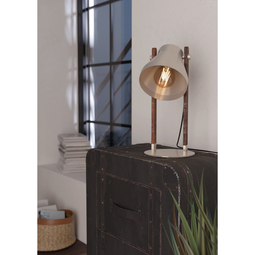 Eglo - Candeeiro de mesa 1xE27/40W/230V