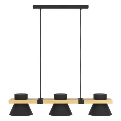 Eglo - Candelabro suspenso 3xE27/15W/230V