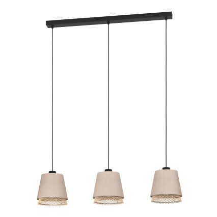 Eglo - Candelabro suspenso 3xE27/40W/230V