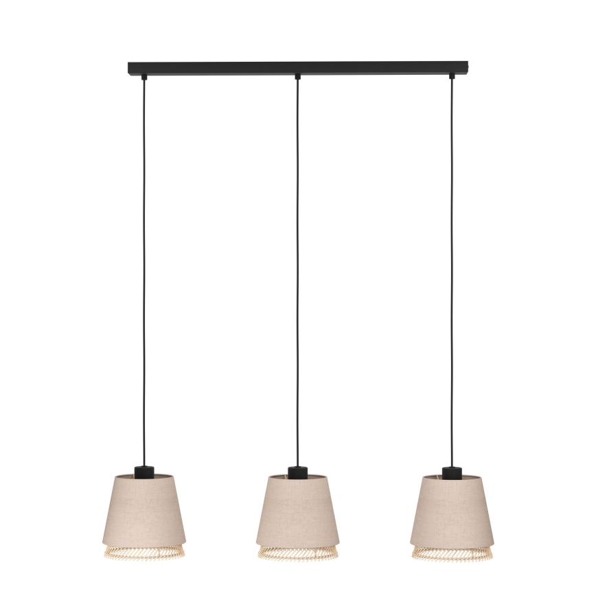 Eglo - Candelabro suspenso 3xE27/40W/230V