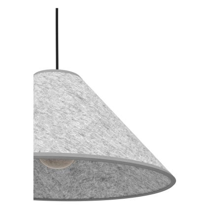 Eglo - Candelabro suspenso 1xE27/40W/230V cinzento