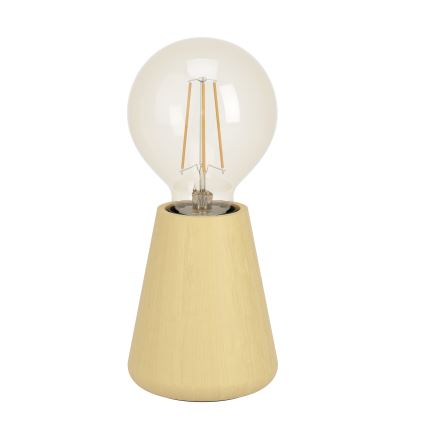 Eglo - Candeeiro de mesa 1xE27/40W/230V bege