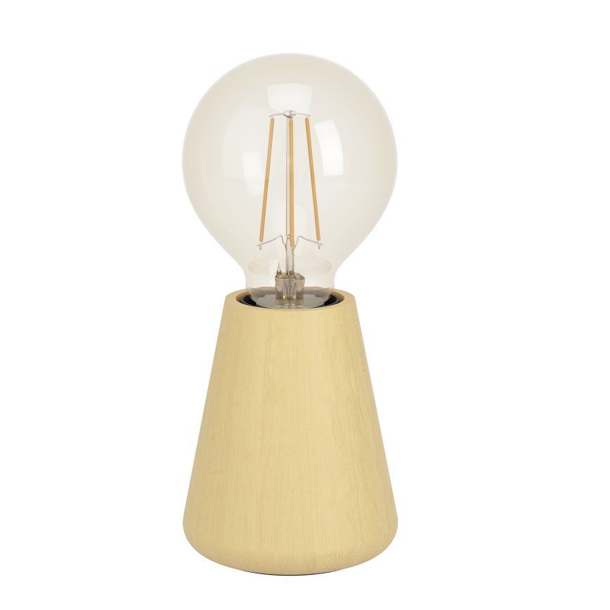 Eglo - Candeeiro de mesa 1xE27/40W/230V bege