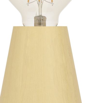 Eglo - Candeeiro de mesa 1xE27/40W/230V bege