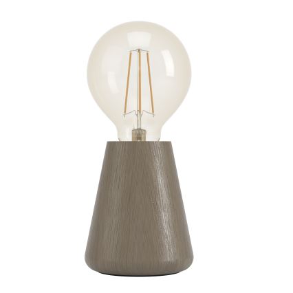 Eglo - Candeeiro de mesa 1xE27/40W/230V castanho
