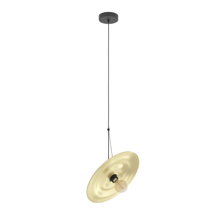 Eglo - Candeeiro suspenso 1xE27/40W/230V dourado