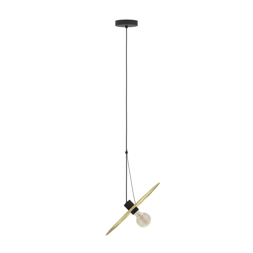 Eglo - Candeeiro suspenso 1xE27/40W/230V dourado