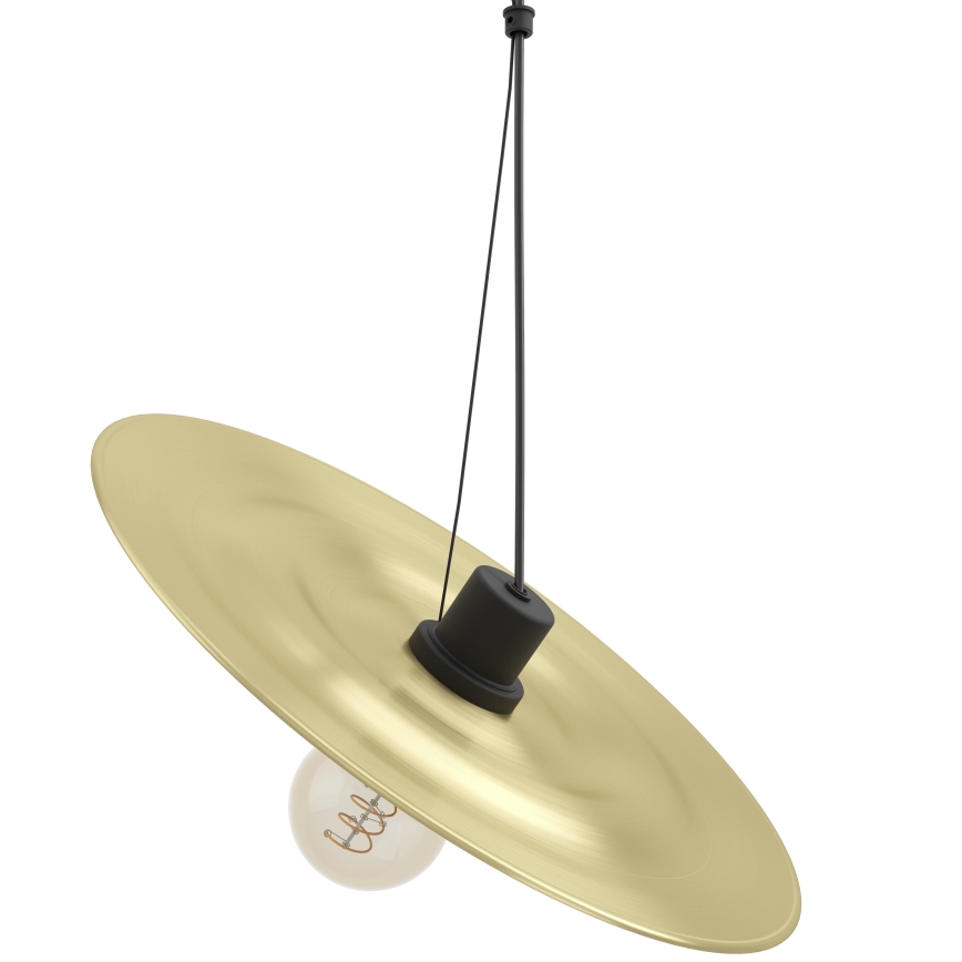 Eglo - Candeeiro suspenso 1xE27/40W/230V dourado